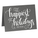 Happiest of Holidays Folded Shimmer Holiday Cards Image 1 of 10